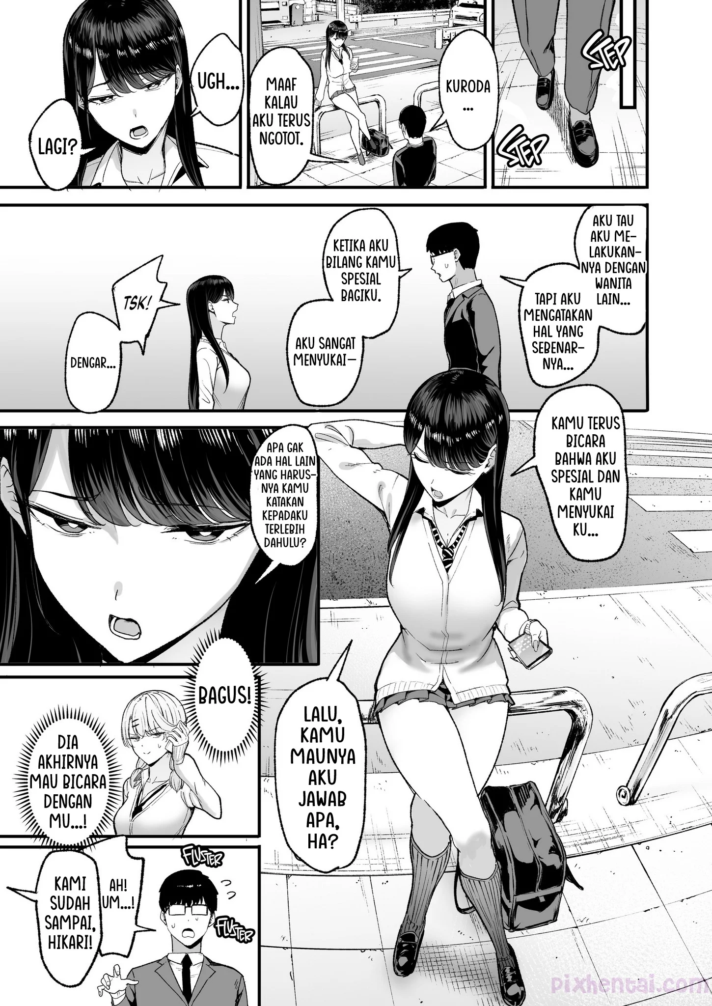 Komik hentai xxx manga sex bokep The Gyaru I Hang Out with Lets Me Use Her Pussy 5 page 15